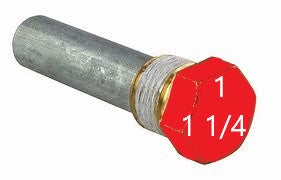 1 & 1 1/4 Hex Plug, Various Diameter (Pre-Production)